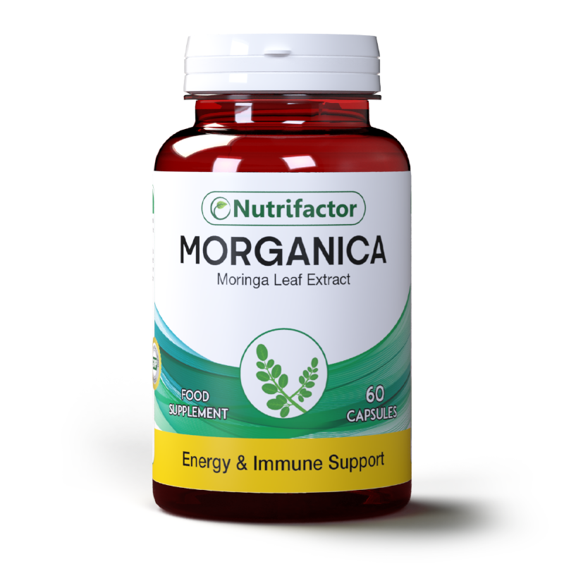 Nutrifactor Morganica Moringa Leaf Extract 60 Capsules