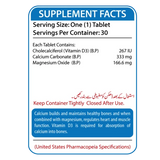 Nutrifactor Nucal-M Calcium, Magnesium, D3 30 Caps