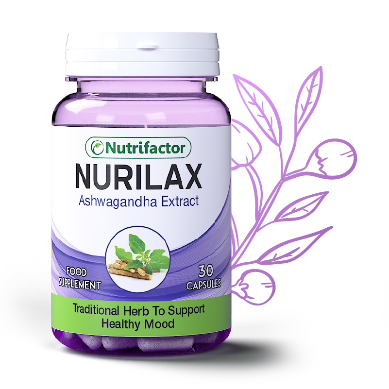 Nutrifactor Nurilax Ashwagandha Extract 30 Capsules
