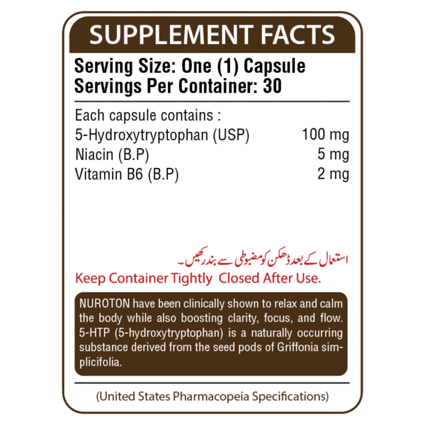 Nutrifactor Nuroton 30 Cap