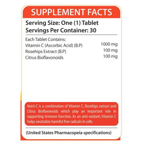 Nutrifactor Nutri-C 1000 30 Tabs