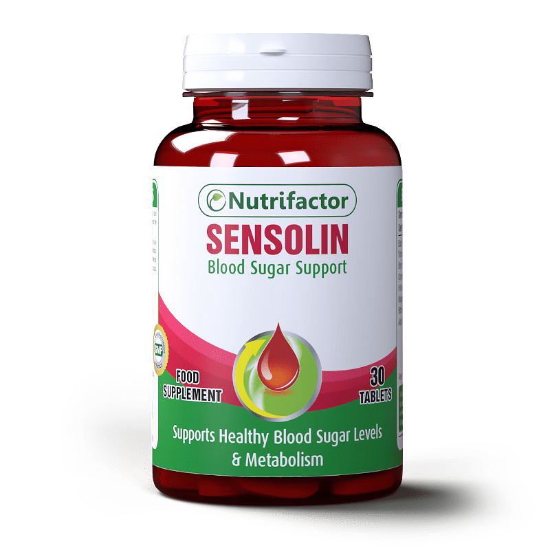 Nutrifactor Sensolin (Blood Sugar Support) 30 Tablets