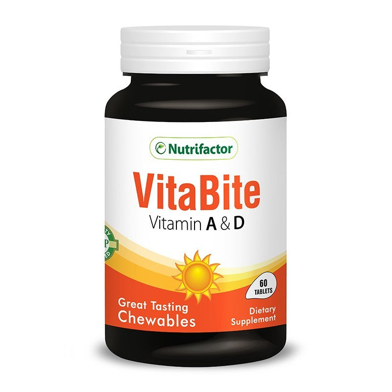 Nutrifactor VitaBite 60 Tabs (Vitamin A & D)