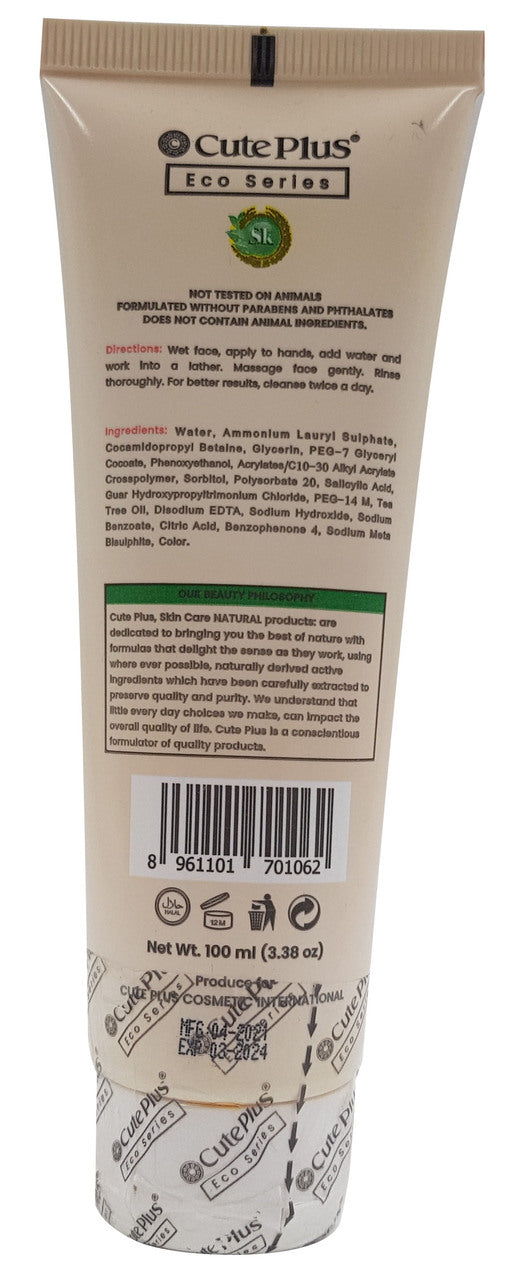 Cute Plus Oil Free Acne Wash 100 ML