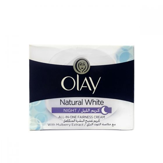 Olay Natural White Fairness Night Cream 50 GM
