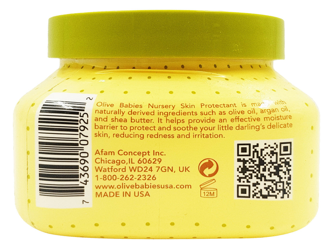 Olive Babies Skin Protectant Pure Petroleum Jelly 200 ML