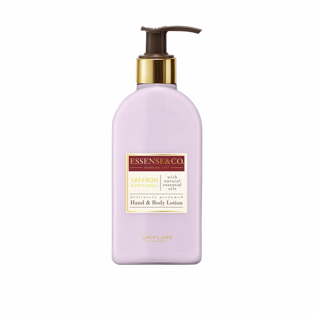Oriflame Essence & Co. Saffron & Patchouli Hand & Body Lotion 300 ML