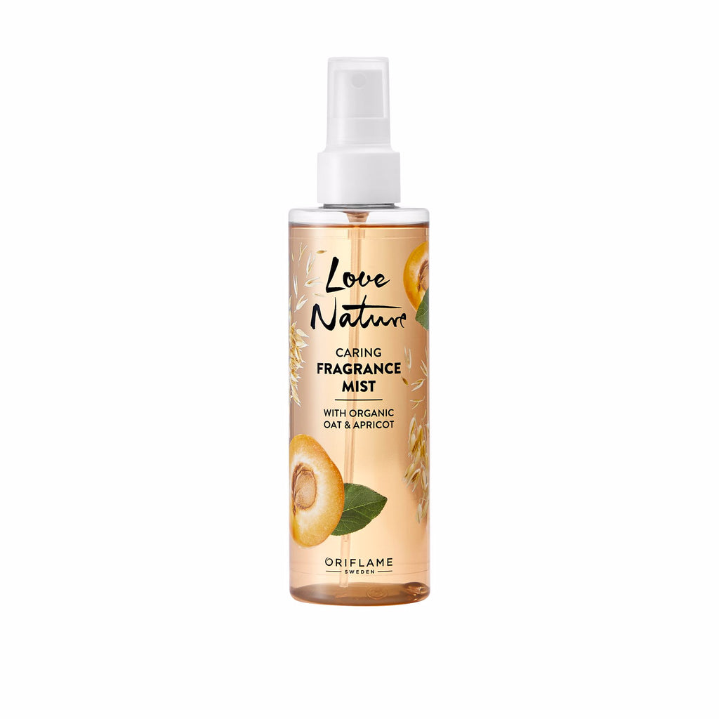 Oriflame Love Nature Caring Fragrance Mist with Organic Oat & Apricot 200 ML