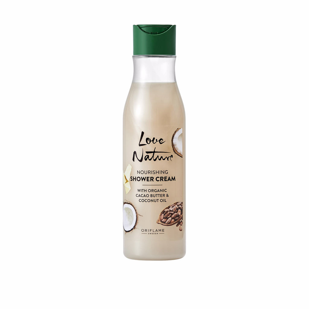 Oriflame Love Nature Nourishing Shower Cream with Organic Cacao Butter & Coconut Oil 250 ML