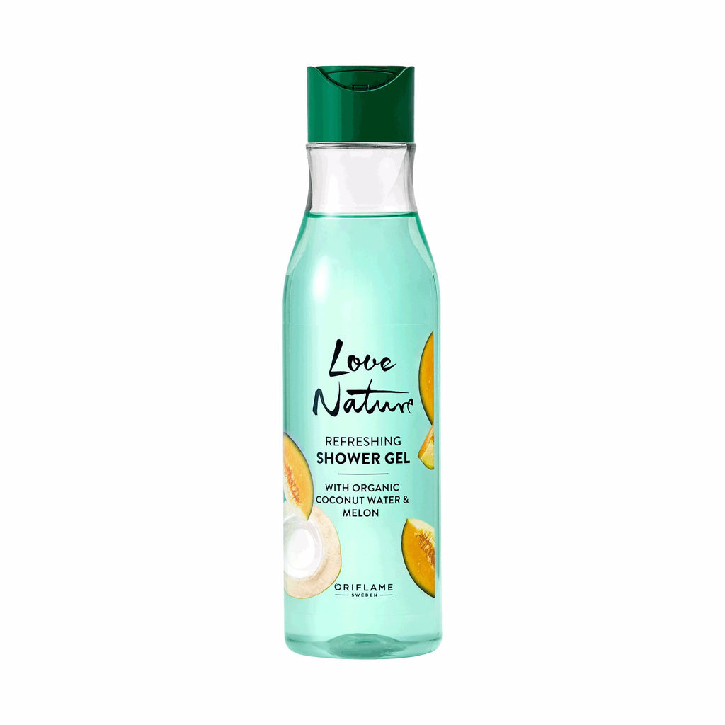 Oriflame Love Nature Refreshing Shower Gel with Organic Coconut Water & Melon 250 ML