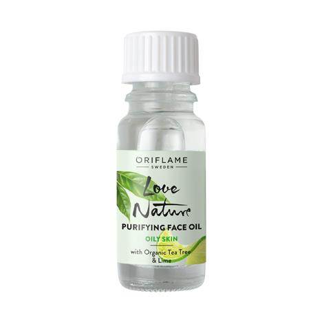 Oriflame Purifying Face Oil with Organic Tea Tree & Lime 10 ML