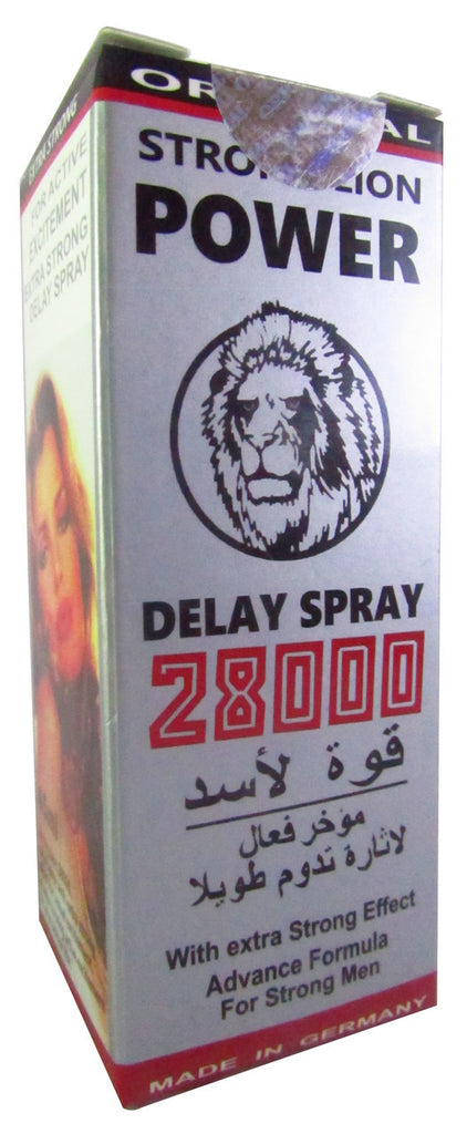 Original Strong Lion Power 28000 Long Time Delay Spray 45 ML