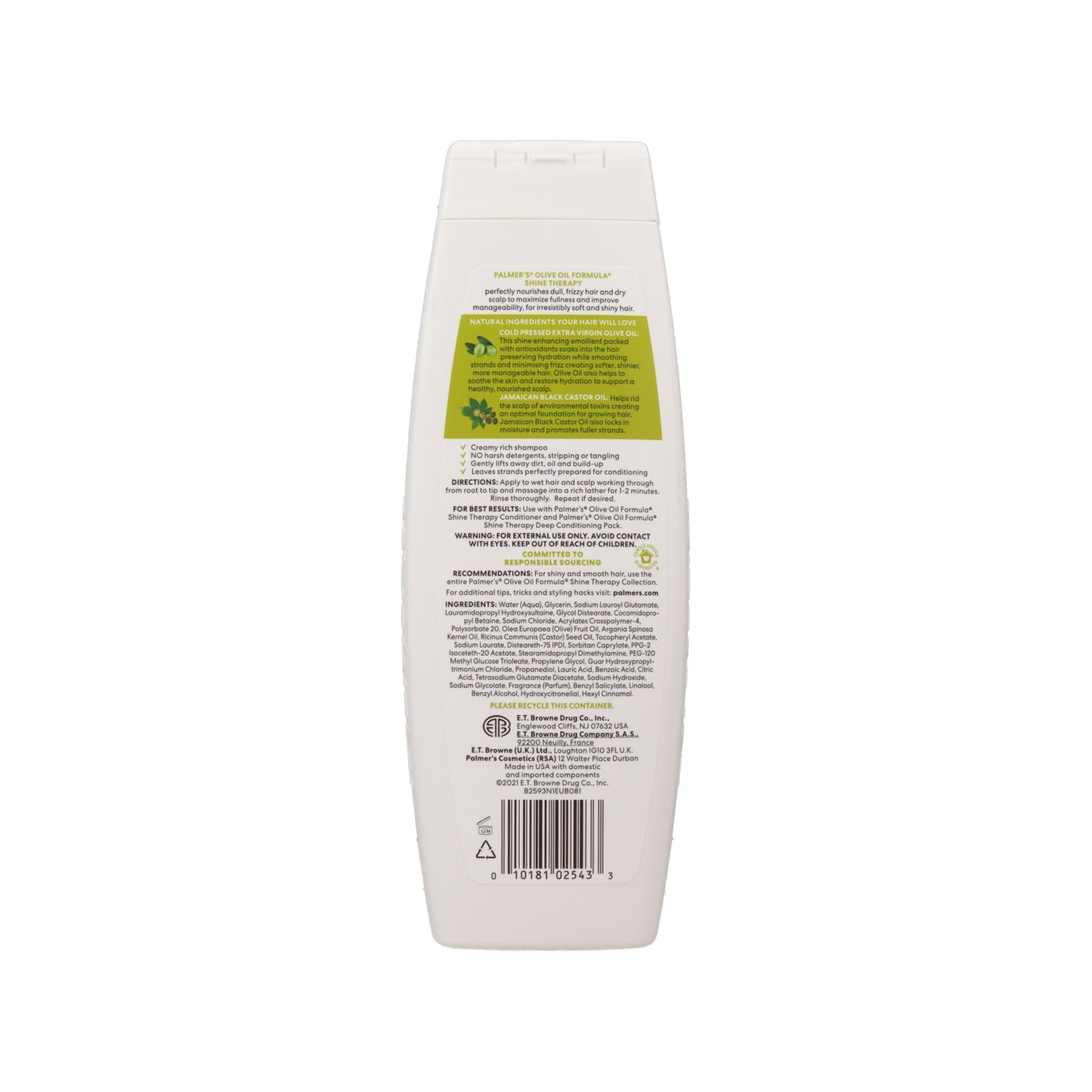 Palmer's Olive Oil Formula Shine Therapy Shampoo 400 ML