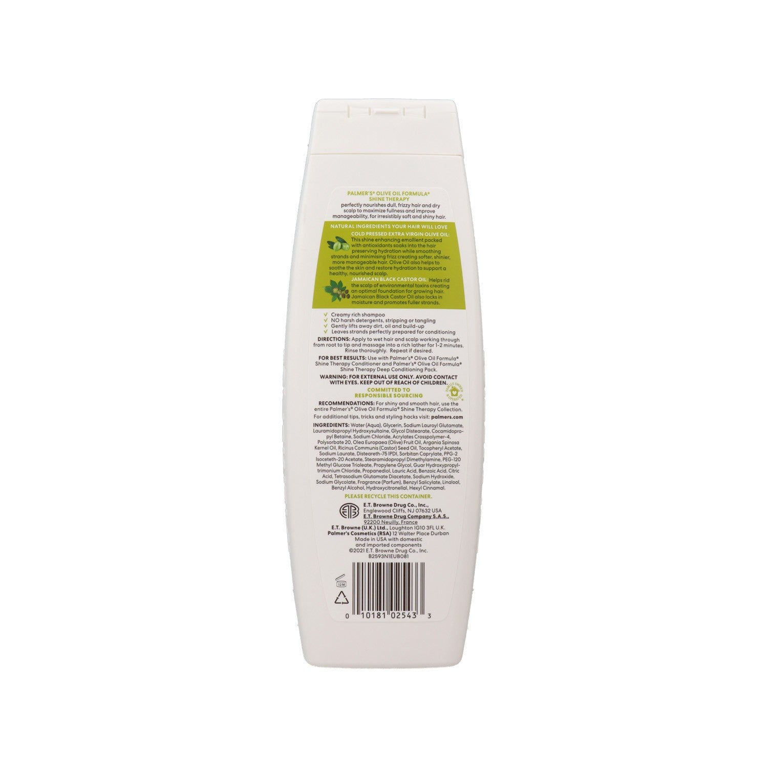 Palmer's Olive Oil Formula Shine Therapy Shampoo 400 ML
