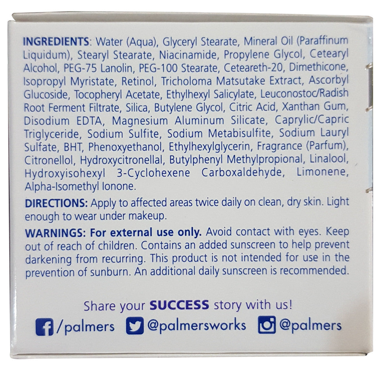 Palmer's Skin Success Anti-Dark Spot Fade Cream For Oily Skin 75 GM