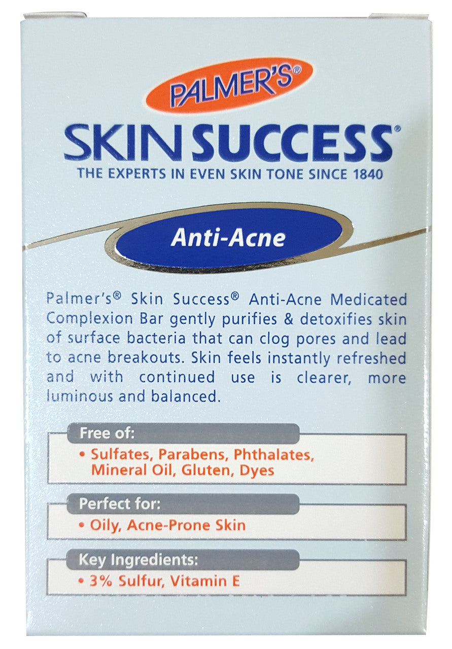 Palmers Skin Success Anti-Acne Medicated Complexion Bar Soap 100 GM