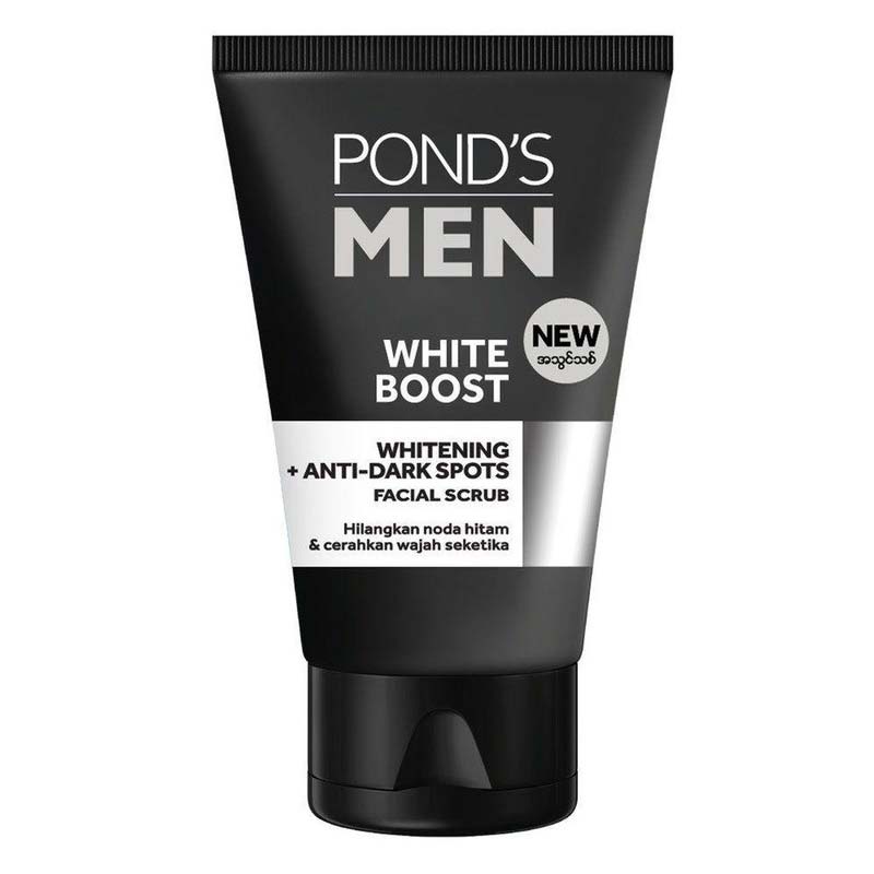 Pond's Men White Boost Whitening Anti Dark Spots Facial Scrub 100 GM