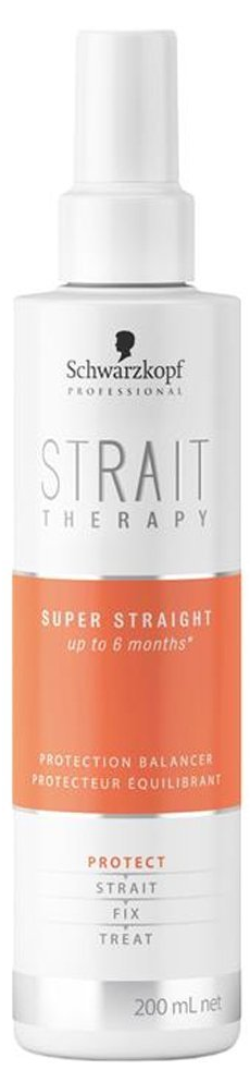 Schwarzkopf Strait Therapy Hair Protection Balancer Spray 200 ML (Prior Hair Straightening)