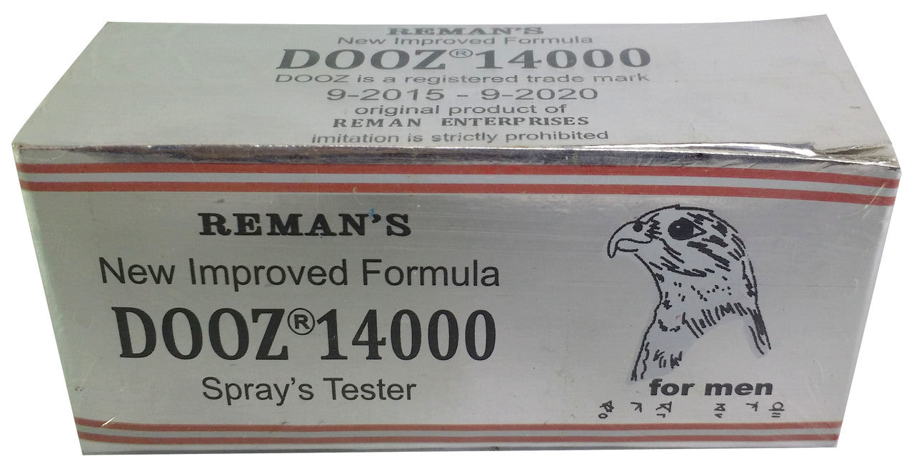Reman's Dooz 14000 Men Delay Spray Tester (4 ML x 10 pcs)
