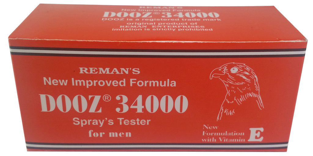 Reman's Dooz 34000 Men Delay Spray Tester (5ml x 10 pcs)