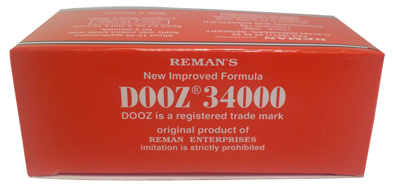 Reman's Dooz 34000 Men Delay Spray Tester (4 ML x 10 pcs)