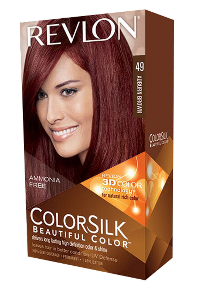 Revlon ColorSilk Beautiful Color™ Auburn Brown 49