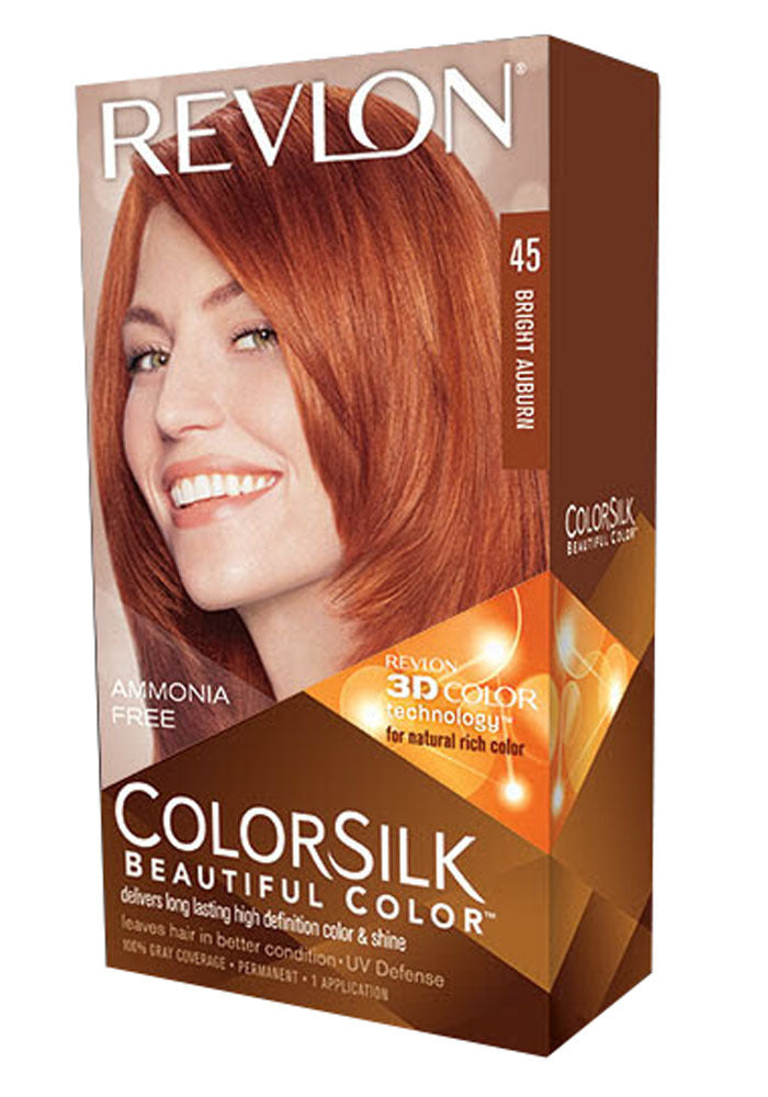 Revlon ColorSilk Beautiful Color™ Bright Auburm 45