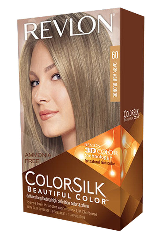 Revlon ColorSilk Beautiful Color™ Dark Ash Blonde 60