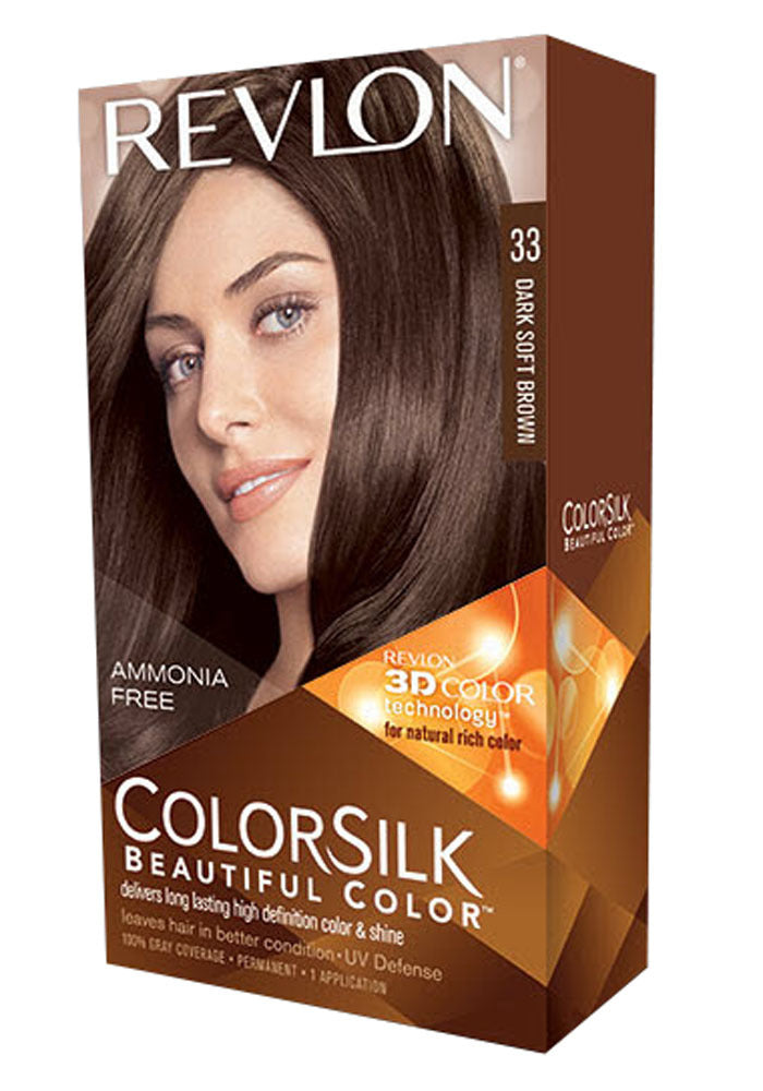 Revlon ColorSilk Beautiful Color™ Dark Soft Brown 33