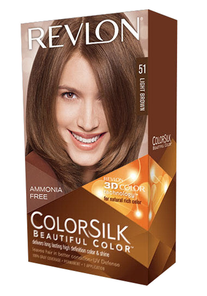 Revlon ColorSilk Beautiful Color™ Light Brown 51