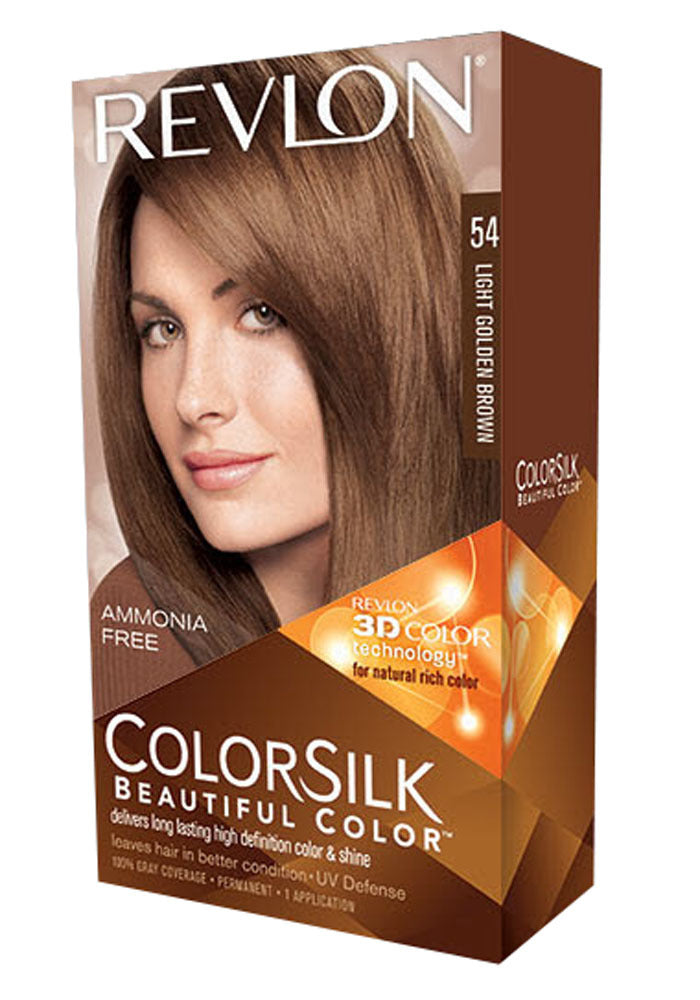Revlon ColorSilk Beautiful Color™ Light Golden Brown 54