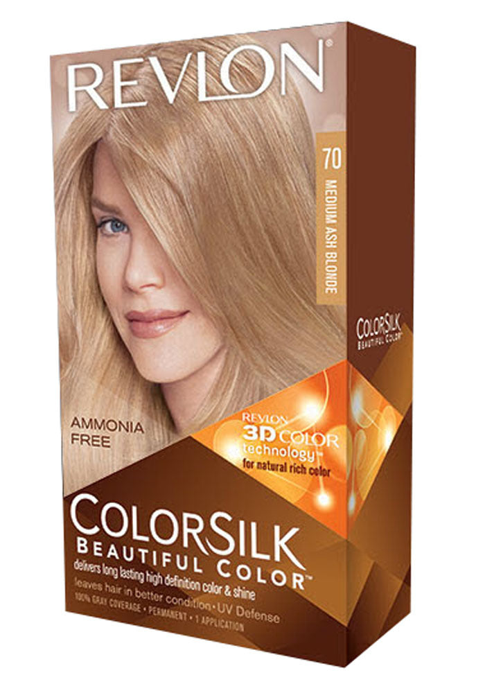 Revlon ColorSilk Beautiful Color™ Medium Ash Blonde 70