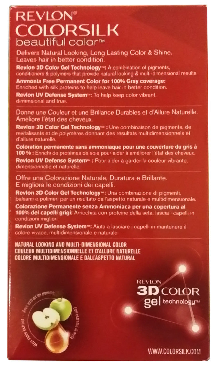 Revlon ColorSilk Beautiful Color™ Medium Golden Chestnut Brown 46