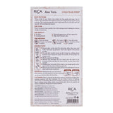 Rica Legs & Body Cold Wax Strip Aloe Vera 20 Strips