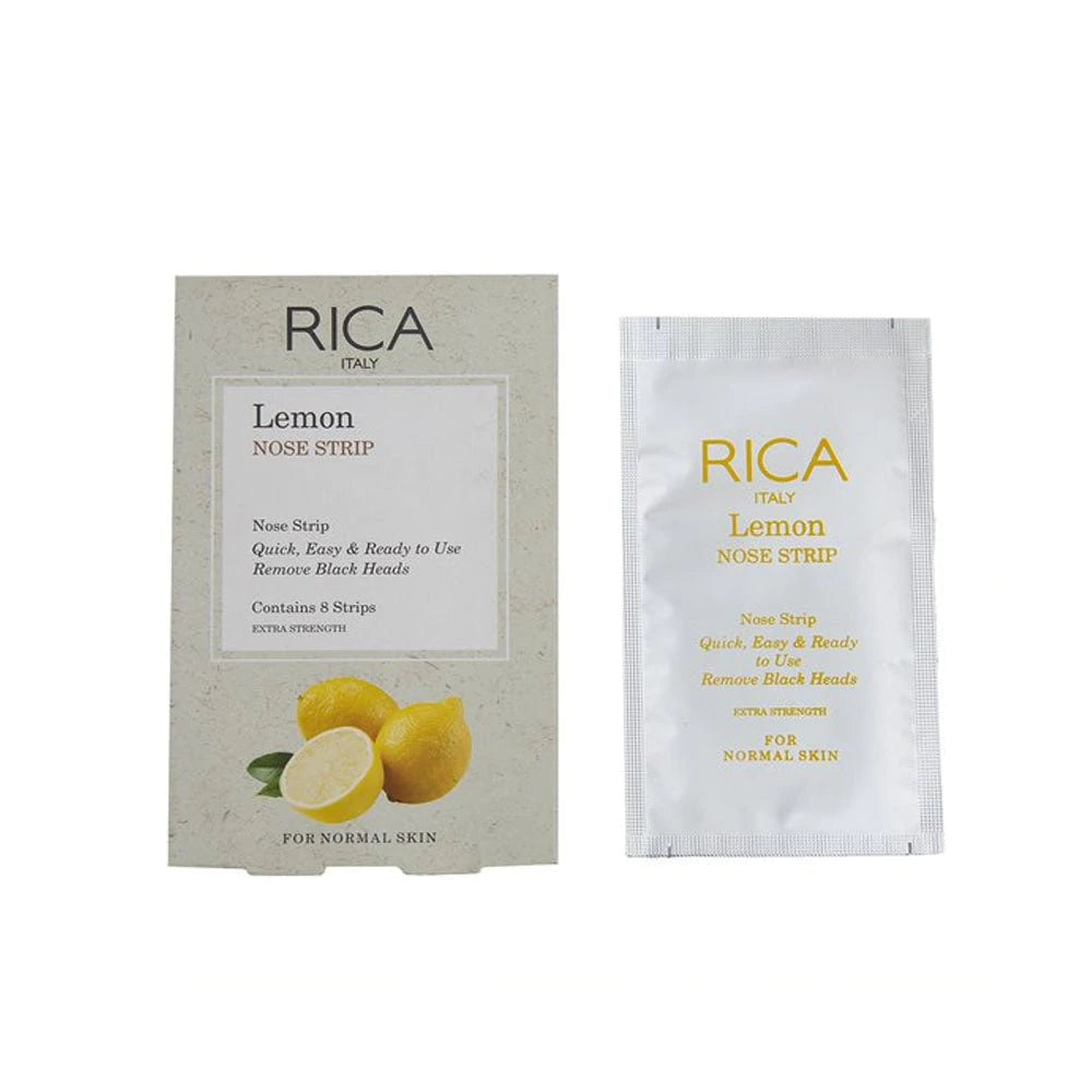 Rica Nose Strip for Normal Skin Lemon 8 Strips