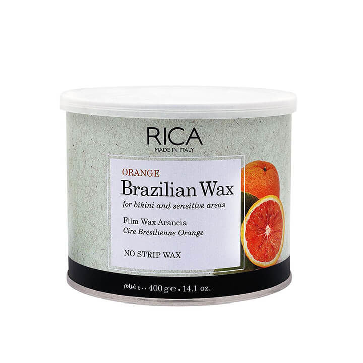 Rica Orange Brazilian No Strip Wax for Bikini & Sensitive Areas