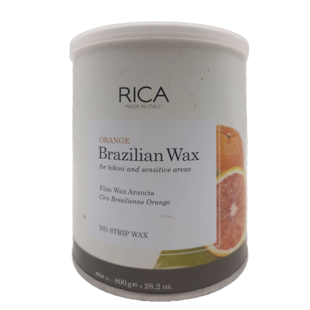 Rica Orange Brazilian No Strip Wax for Bikini & Sensitive Areas