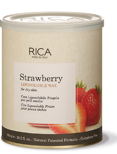 Rica Strawberry Liposoluble Wax for Dry Skin