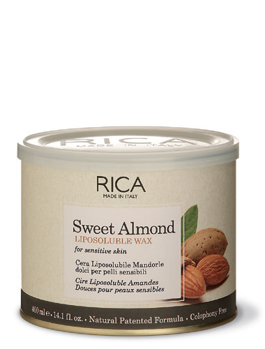 Rica Sweet Almond Liposoluble Wax for Sensitive Skin