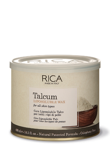 Rica Talcum Liposoluble Wax for All Skin Types
