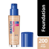 Rimmel London Match Perfect Liquid Foundation 30 ML