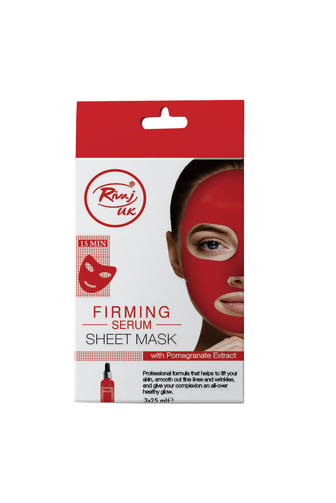 Rivaj UK Firming Serum Sheet Mask (Box of 3)