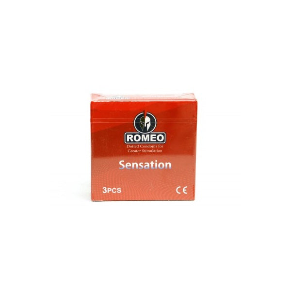 ROMEO Sensation Dotted 3Pcs Condoms