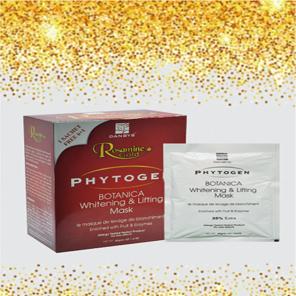Danbys Rosamine Anti Aging Phytogen Gold Mask 20 Grams