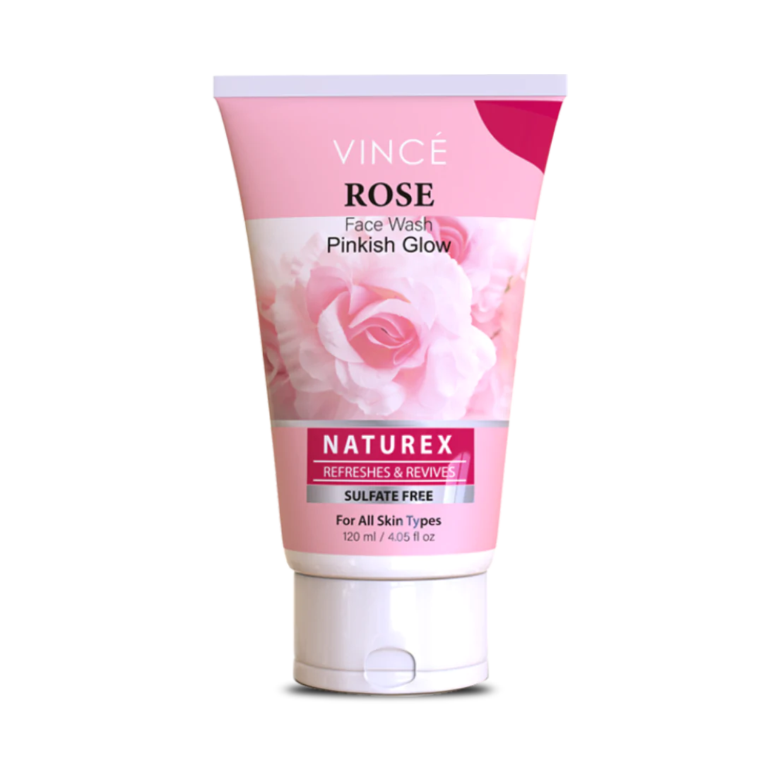 Vince Rose Face Wash 120 ML