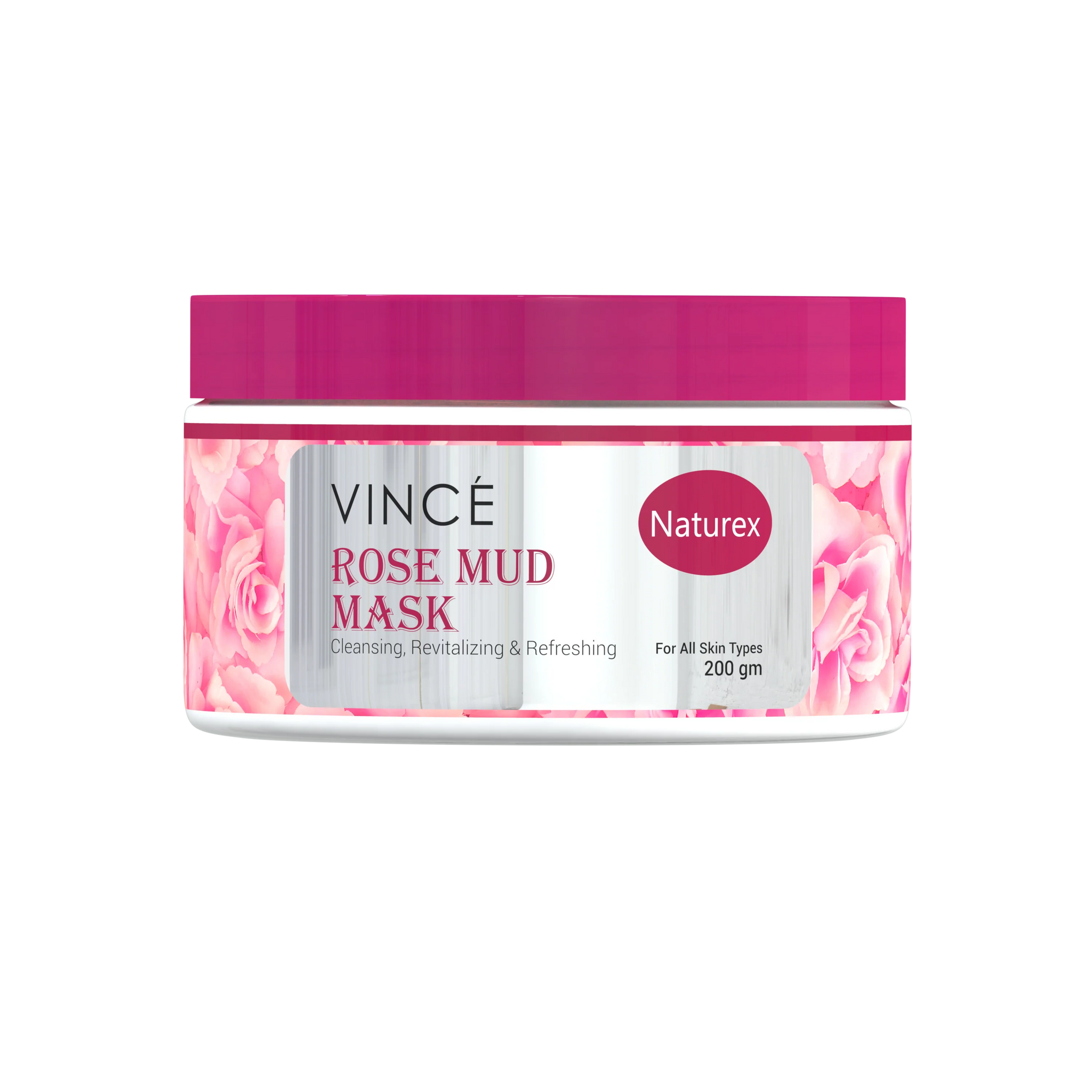 Vince Rose Mud Mask 200 GM