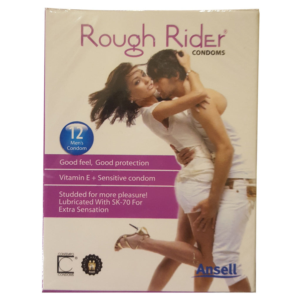 Rough Rider Condom Purple 12 Pieces