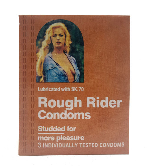 Rough Riders Studded for More Pleasure Condom 3 Pieces Condoms