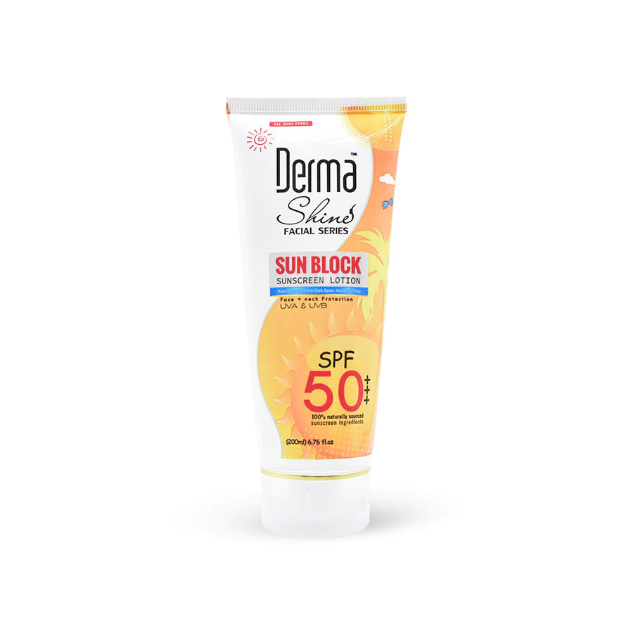 Derma Shine Sun Block SPF 50 200 ML