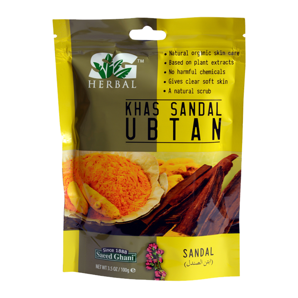 Saeed Ghani Herbal Khas Sandal Ubtan 100 GM (Pouch)